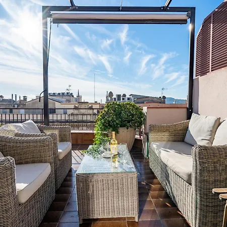 Elevated Terrace - Eixample Appartement Barcelone